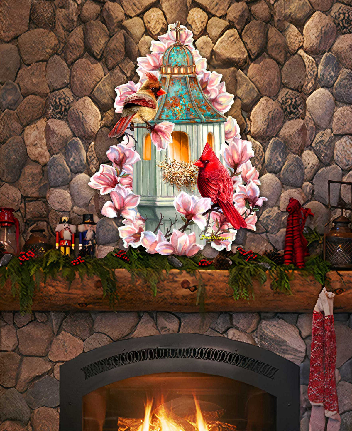 Spring Morning Holiday Door Decor by D. Gelsinger - Easter Spring Decor - 8652808H-DG