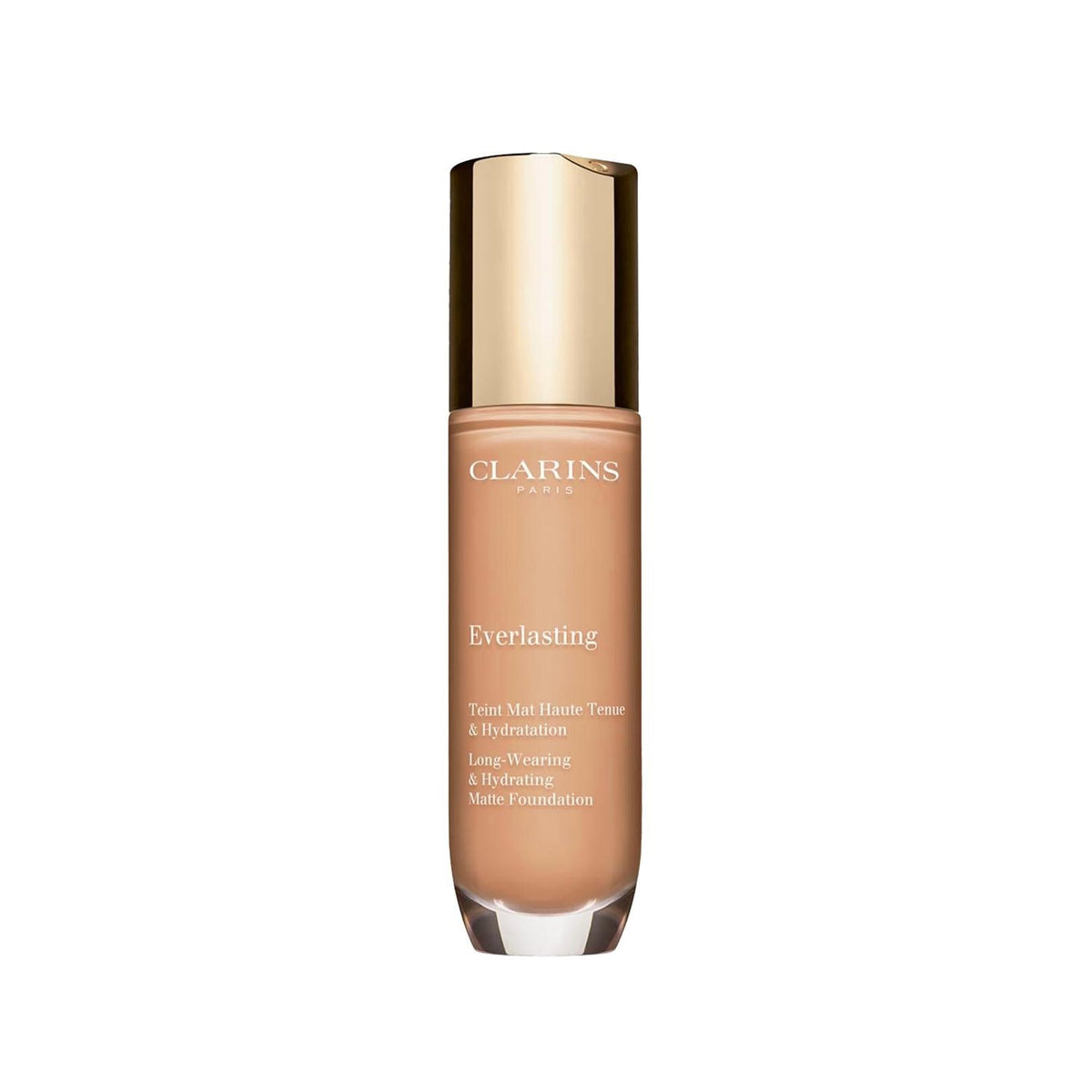 Clarins Everlasting Matte Liquid Foundation: Moisturizing, Long Lasting Coverage, Shade 107C