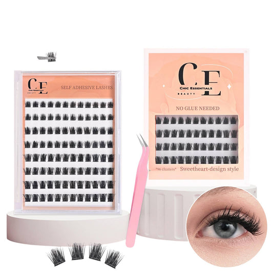 Sweetheart-Design DIY Cluster Lashes (96 Ct)