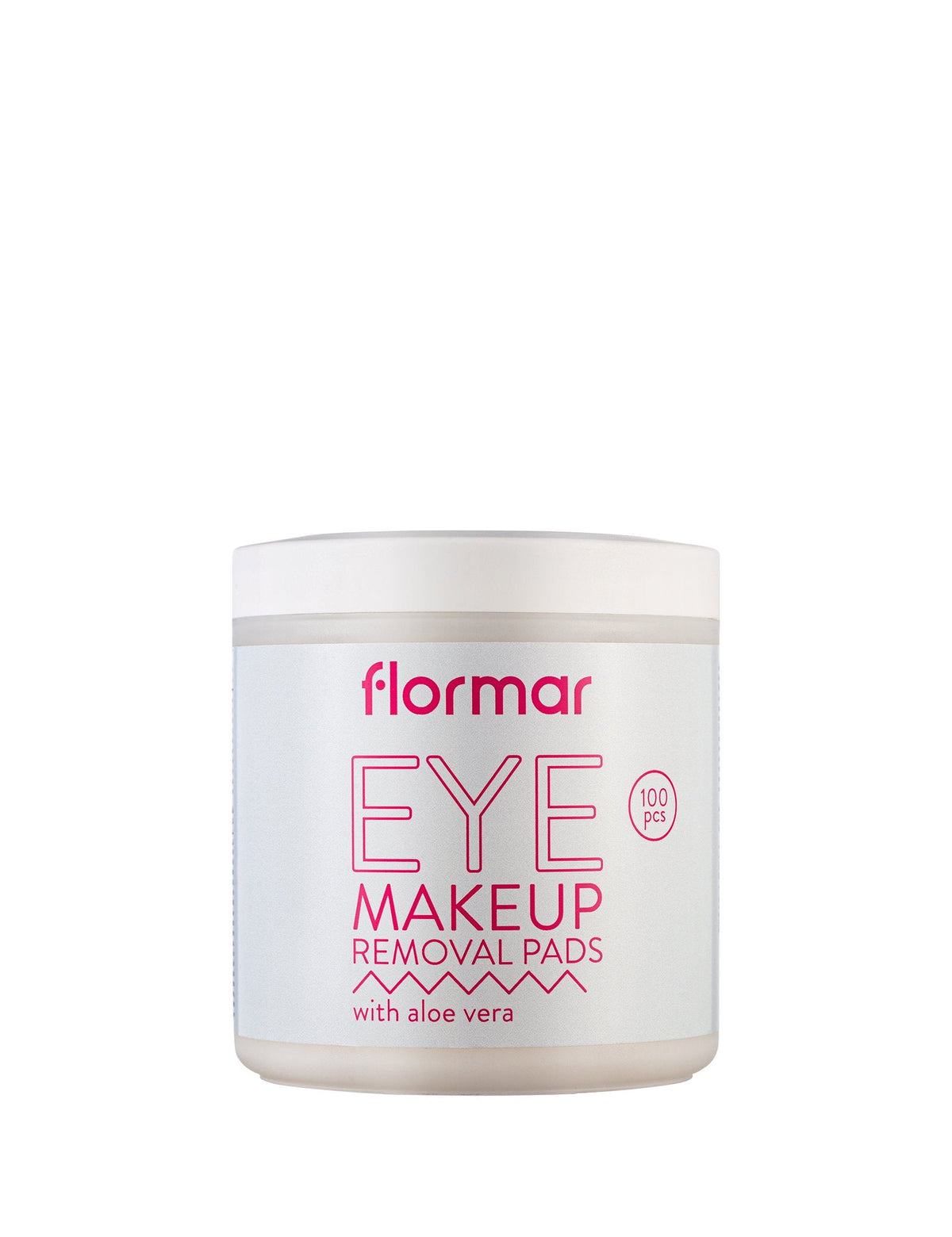 Flormar Aloe Vera & Glycerin Eye Makeup Remover Pads 100 Count