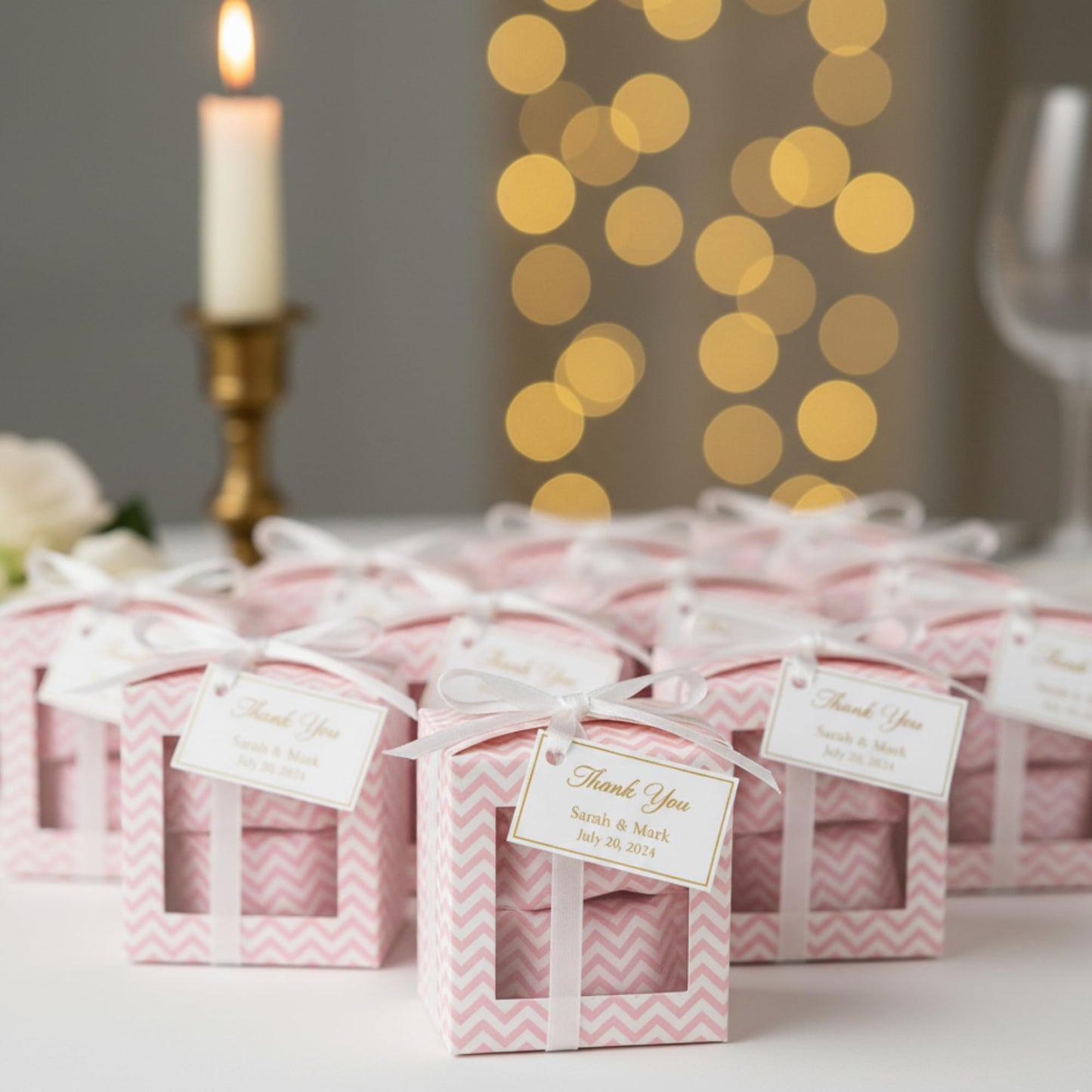 220ct Pink Buttermints Individually Wrapped – Bulk Soft Butter Mints for Baby Girl Showers, Bridal Parties, Valentine’s Day & Candy Buffets