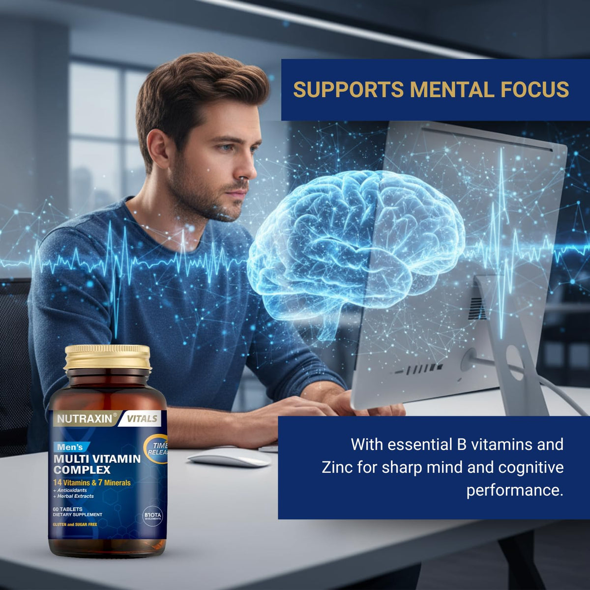 Nutraxin Probiota - Advanced Probiotic Complex | 60 Tablets