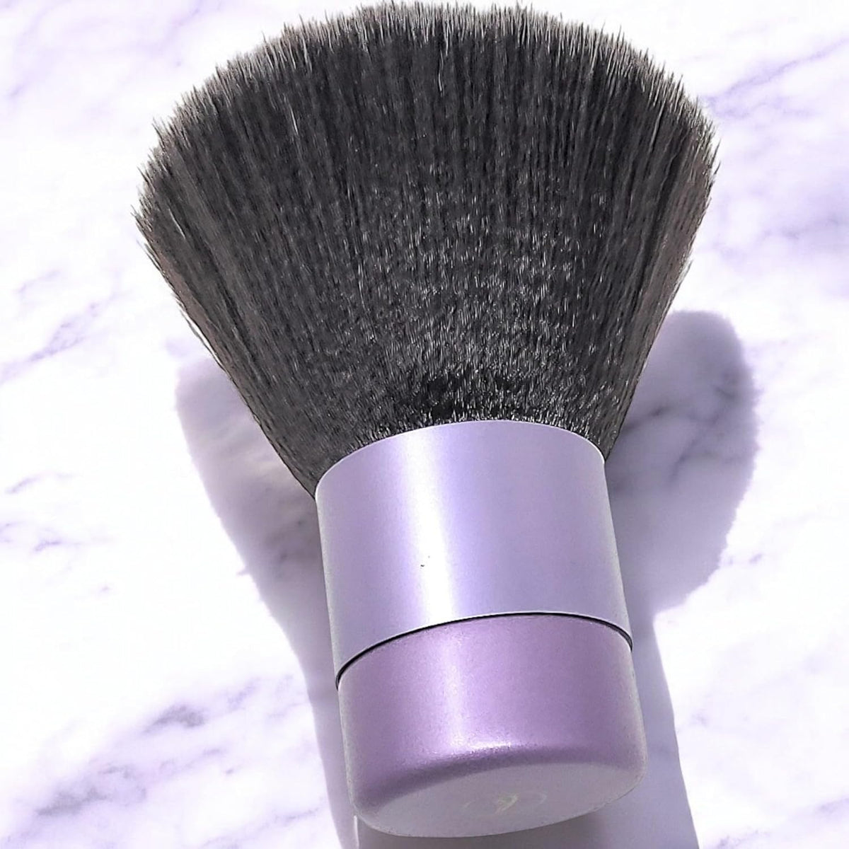 BevyGold Large Kabuki Powder Brush, Violet