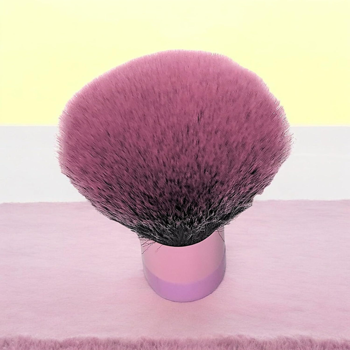 BevyGold Large Kabuki Powder Brush, Pink
