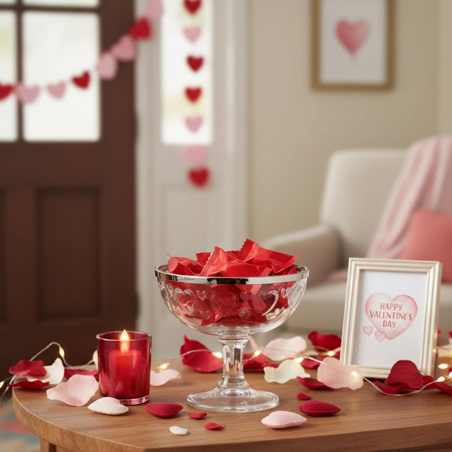 220ct Red Buttermints Individually Wrapped – Bulk Soft Butter Mints for Weddings, Valentine’s Day, Candy Buffets, Party Favors & Events
