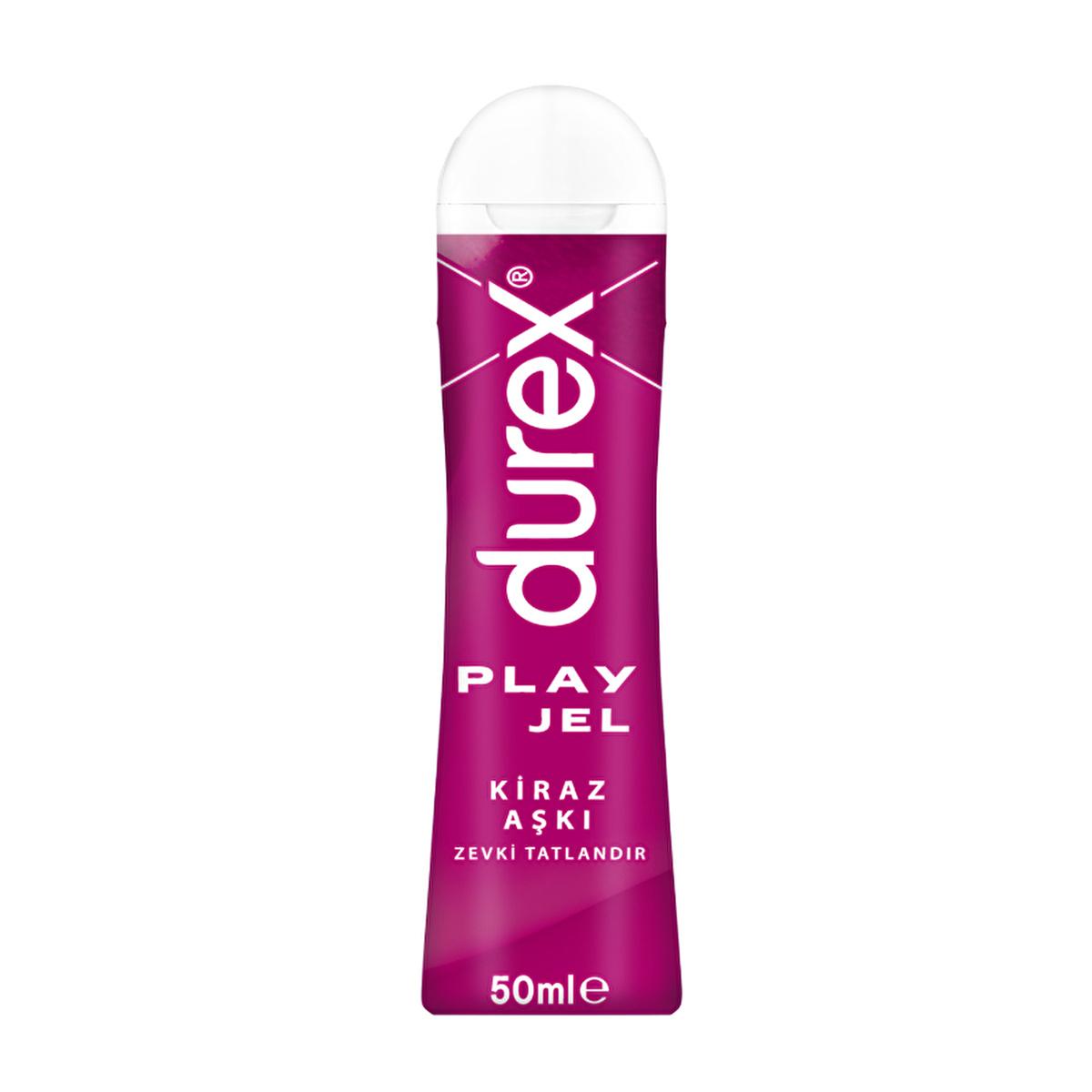 Durex Play Cherry Love: Enhance Intimacy with Deliciously Flavored Personal Lubricant for Couples, Condom & Toy Safe - 1.69 fl oz