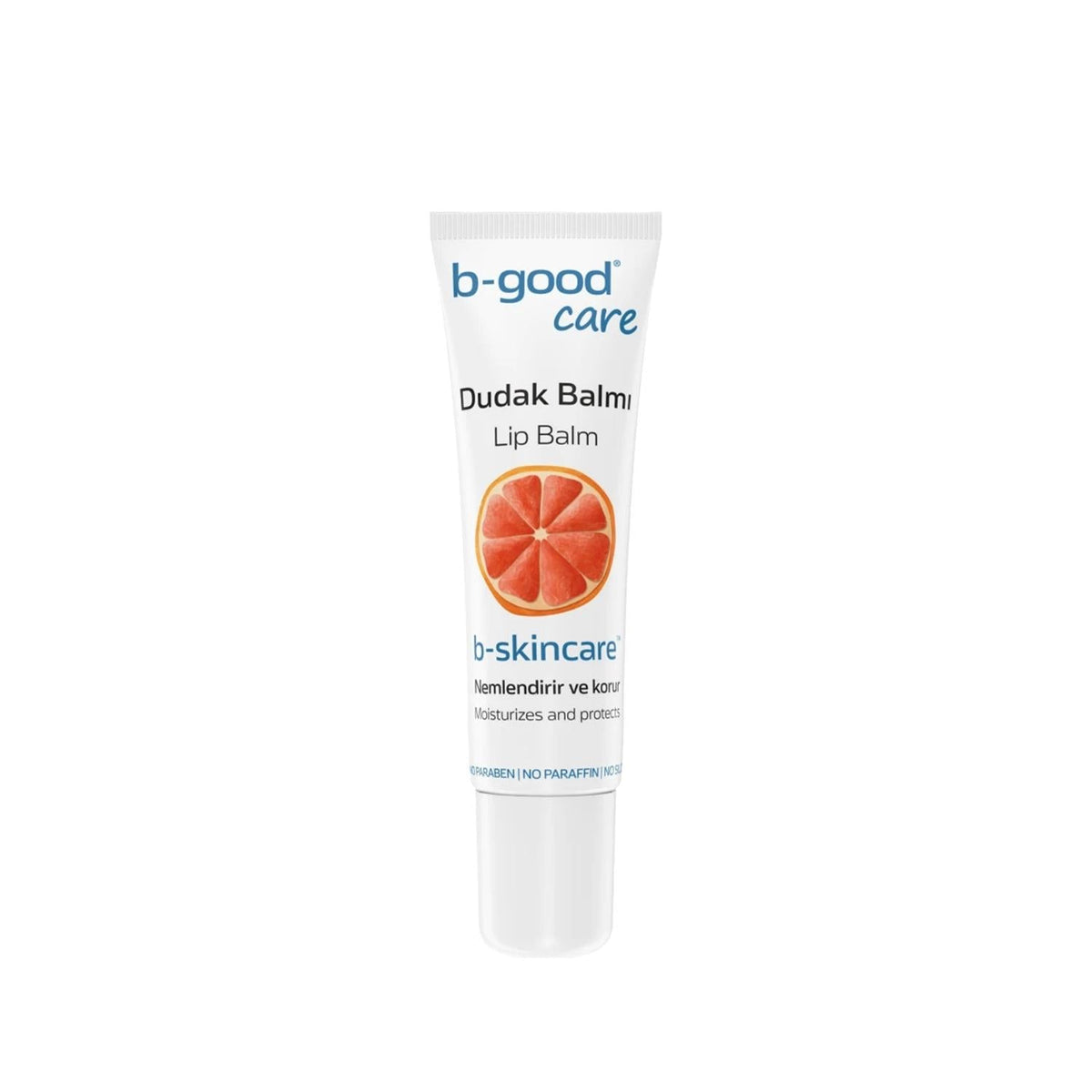 b-good b-skincare Moisturizing Grapefruit Lip Balm - 12ml Natural Relief for Dry Lips