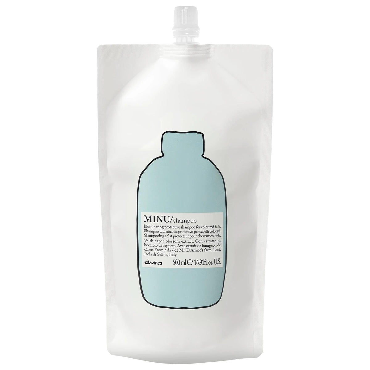 MINU Color Protecting Shampoo: Sulfate & Paraben-Free Hydration for Color-Treated Hair Ð Prolong Color, Boost Shine, Prevent Fading