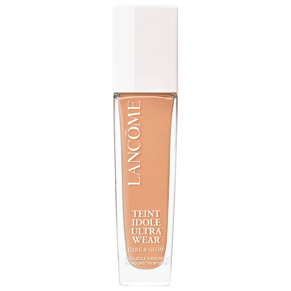 Lanc™me Teint Idole Ultra Wear Care & Glow Foundation: 24H Hydration, Natural Glow, Medium Coverage, SPF 27, Hyaluronic & Mandelic Acid - Perfect for Sensitive Skin