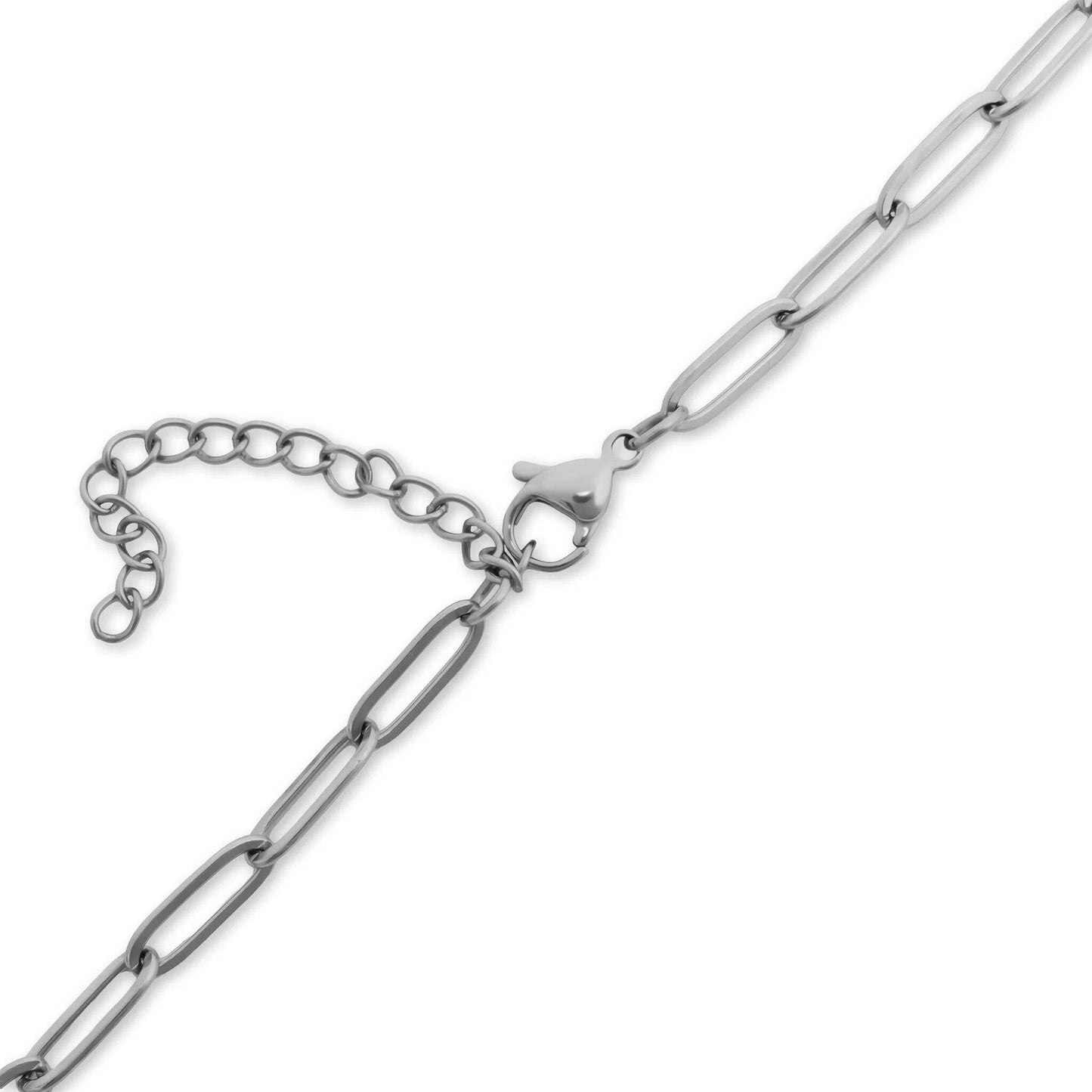 Bracelet de naissance en acier inoxydable