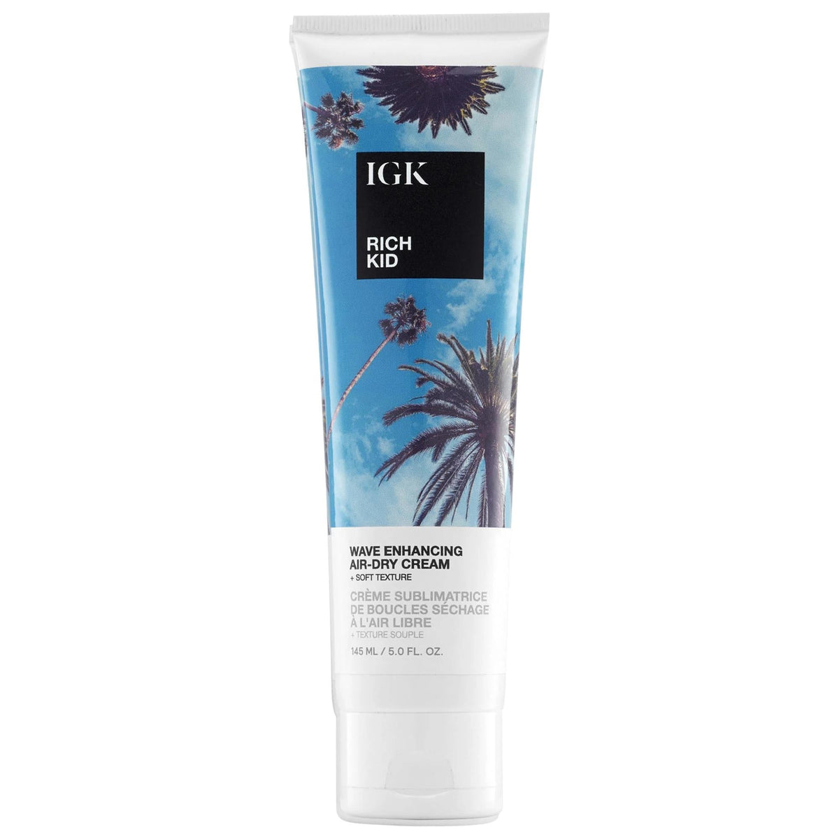RICH KID Coconut Oil Air-Dry Styling Cream - Lightweight Hold, Enhances Curls, Vegan & Cruelty-Free Hair Styling Cream