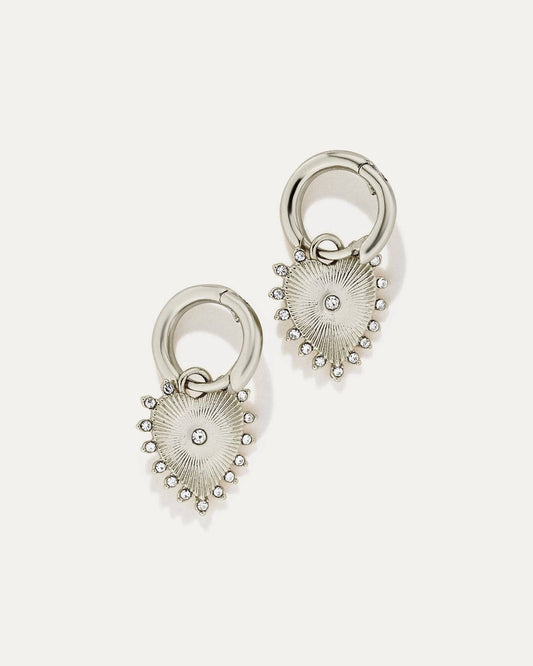 Stella & Dot Stevie Heart Earrings