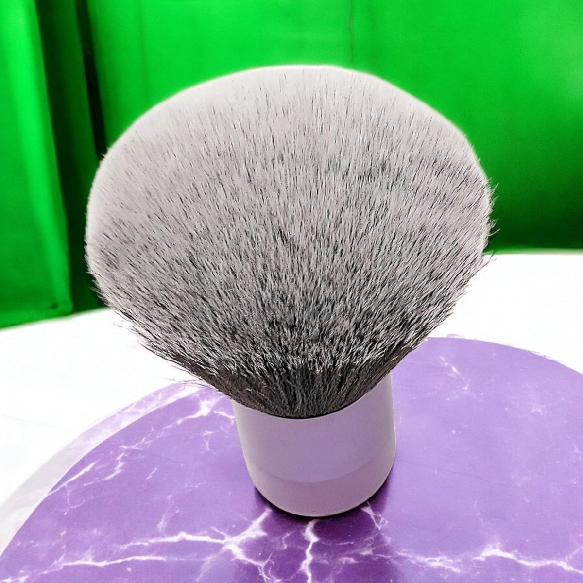 BevyGold Large Kabuki Powder Brush, Violet