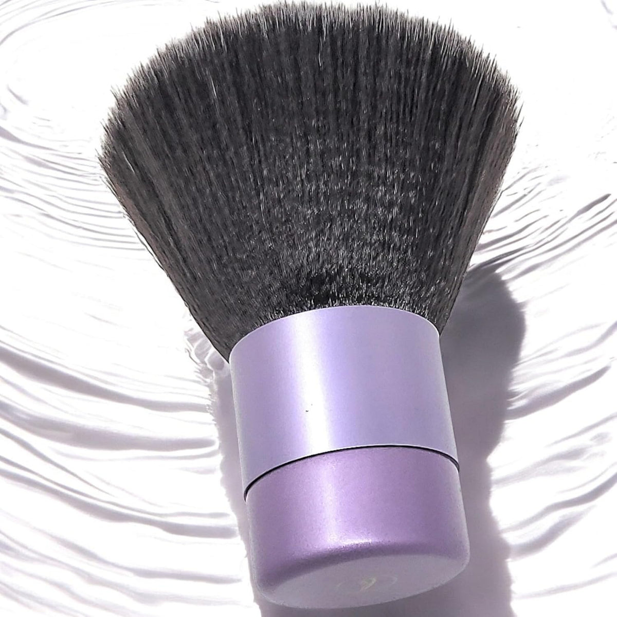 BevyGold Large Kabuki Powder Brush, Violet