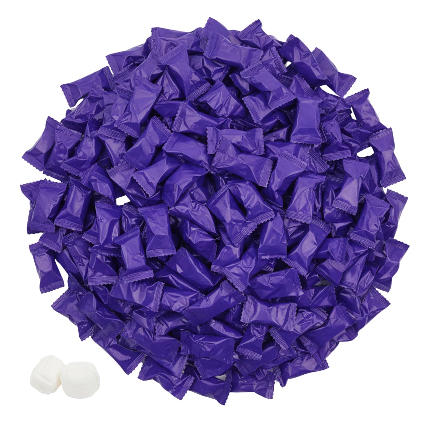 220ct Purple Buttermints Individually Wrapped – Bulk Soft Butter Mints for Weddings, Candy Buffets, Graduation, Baby Showers & Party Favors