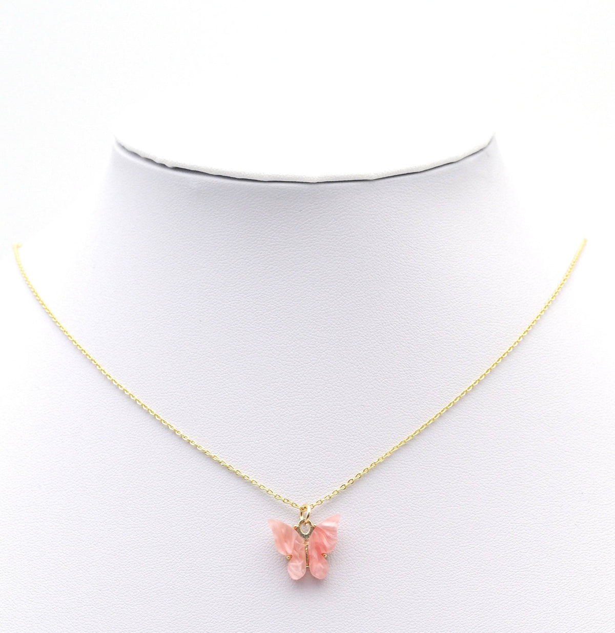 Colorful Butterfly Necklace, Sku#FH219