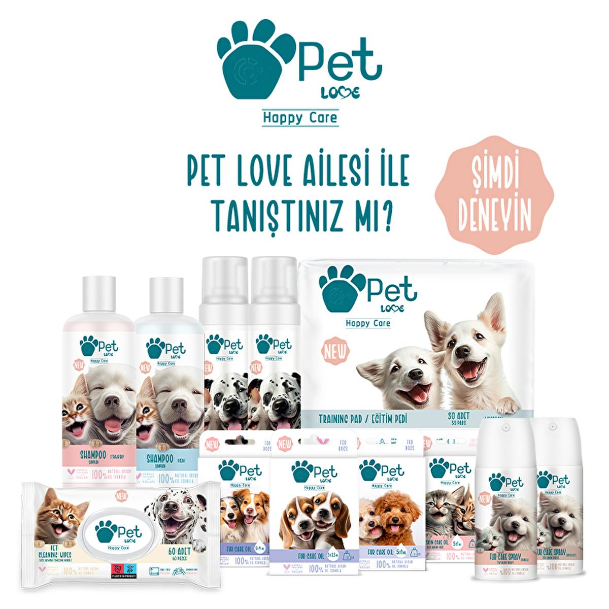 Pet Love Argan Oil Pet Shampoo for Cats & Dogs - Natural, Gentle, 8.45 fl oz
