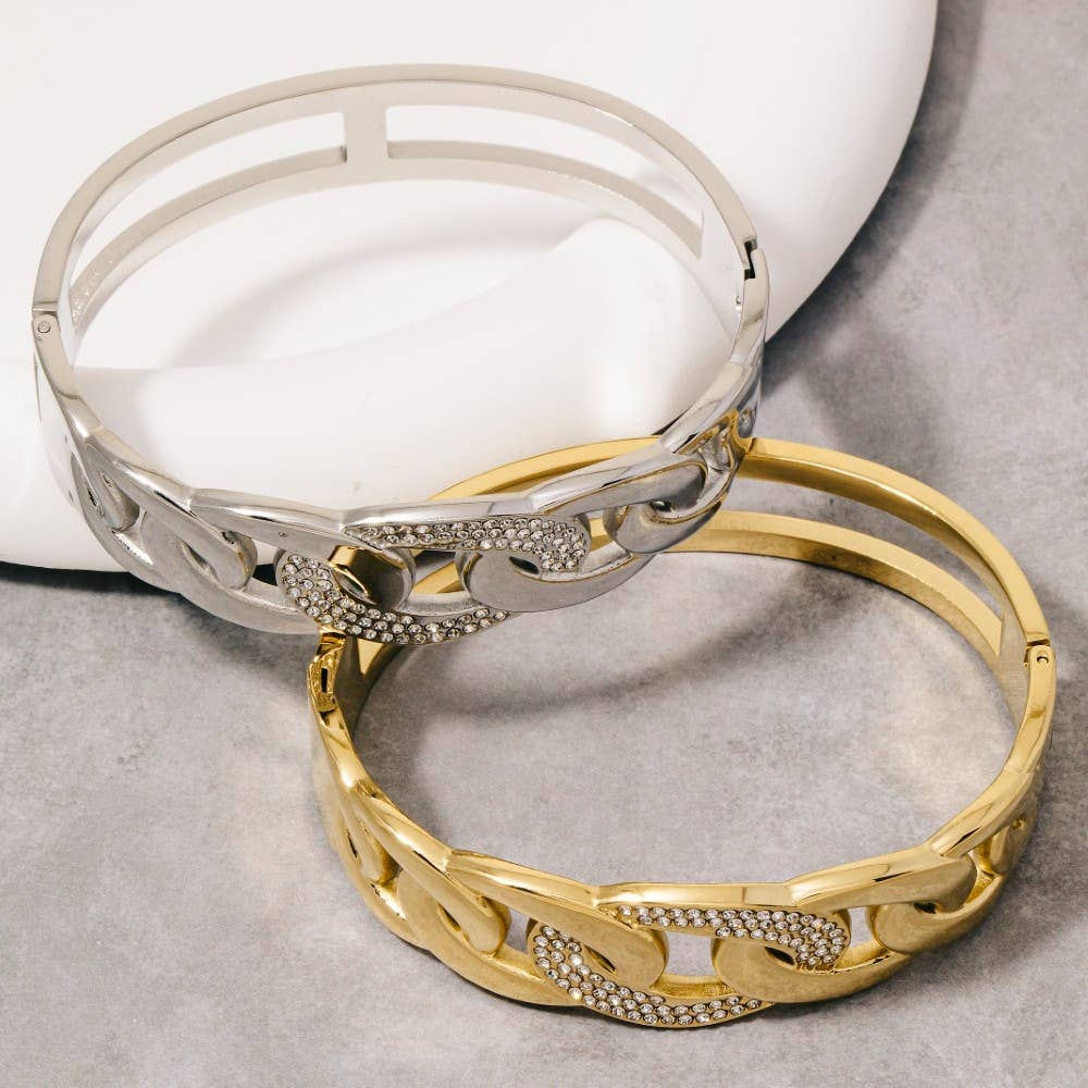 Bracelet Anarchy Street en acier inoxydable motif chaîne