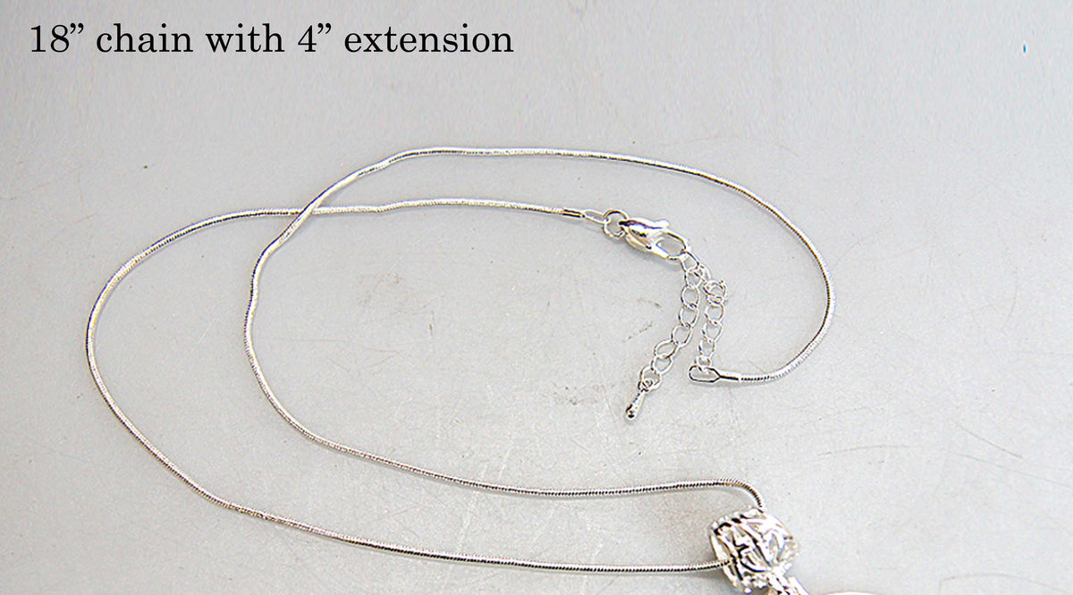 Baby Angel Girl, Watching Over, Silver Plated Medal Pendant Necklace