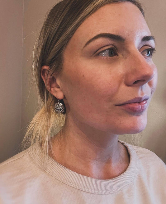 Emily’s Sterling Silver Coronation Knife Earrings