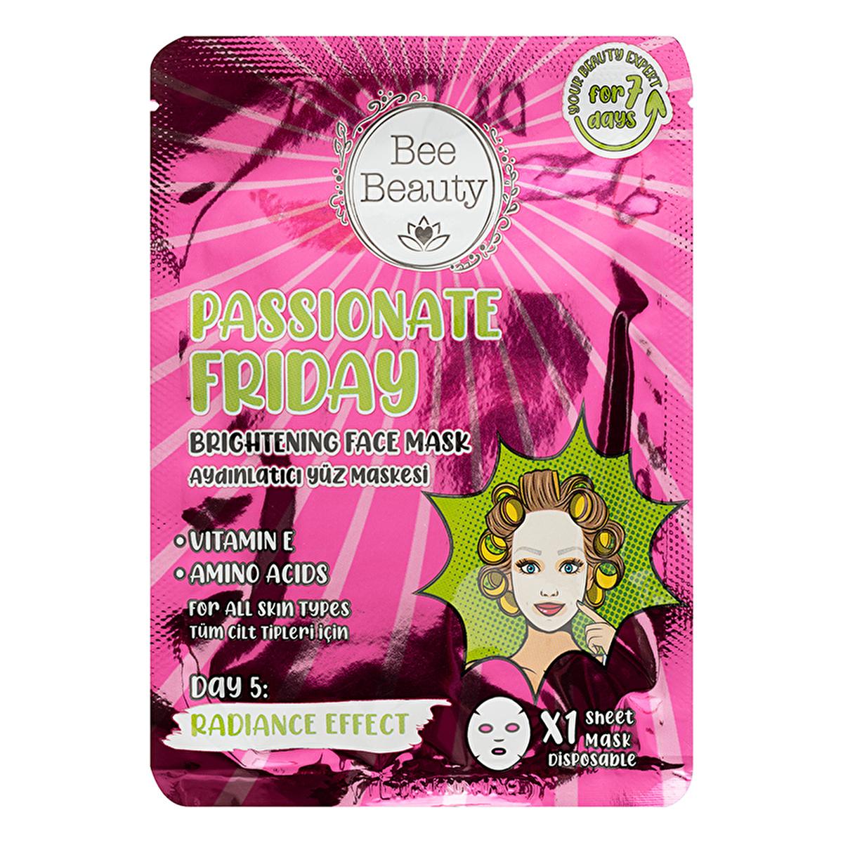 Bee Beauty Glowing Ritual: Face and Hand Mask Set - Reduce Puffiness, Brighten Skin, Smooth Hands - Easy Skincare Routine