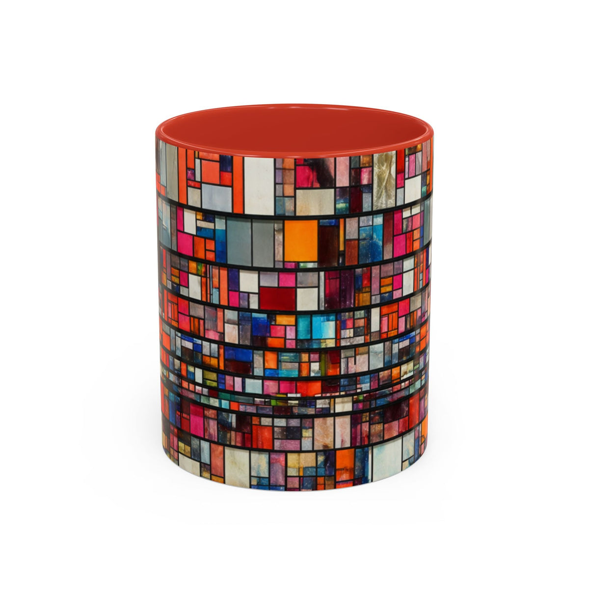 DUMBO Brooklyn Mosaic Water Tower Accent Coffee Mug 11oz