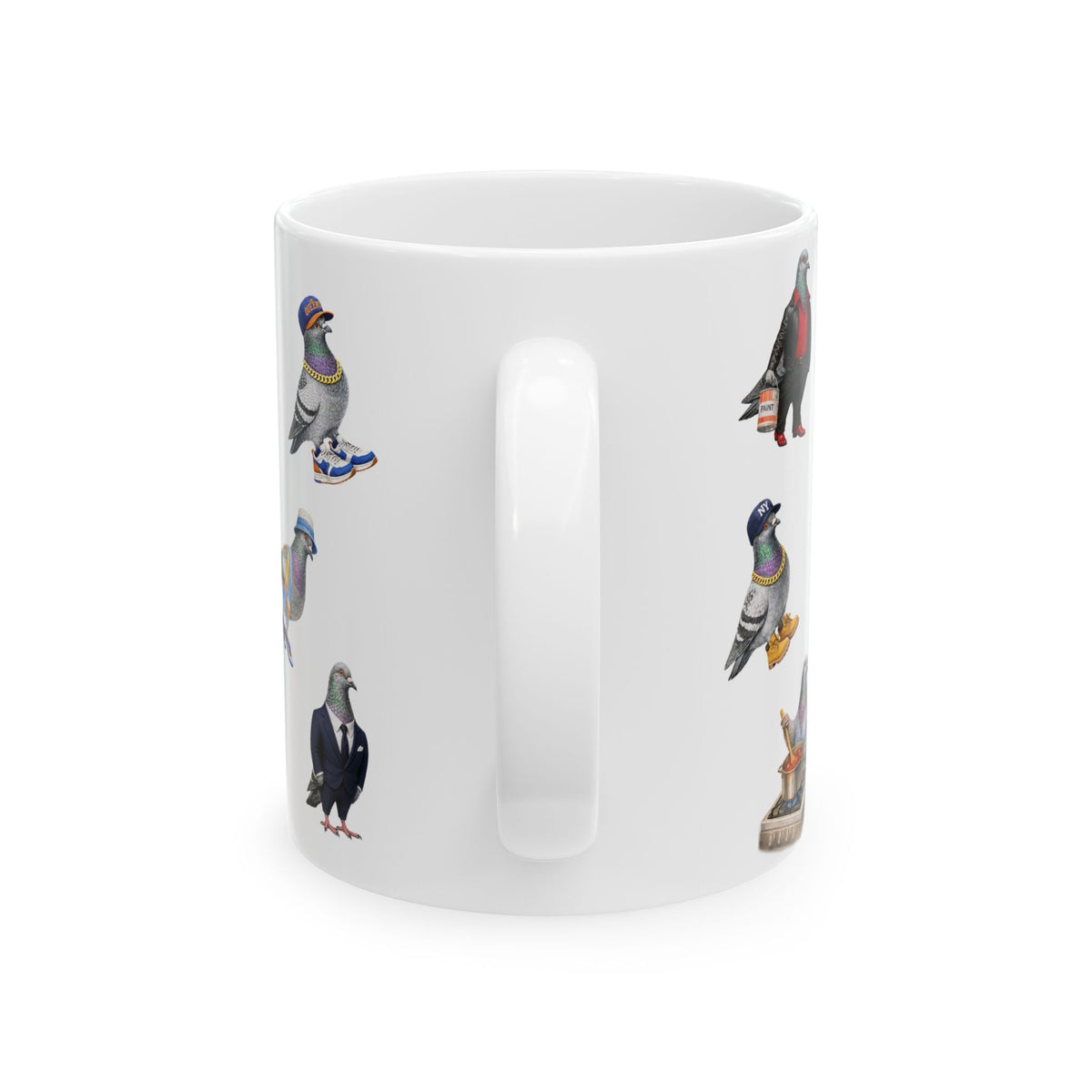 Pigeons of New York Mug | NYC Pigeon Bird Lovers Coffee Cup