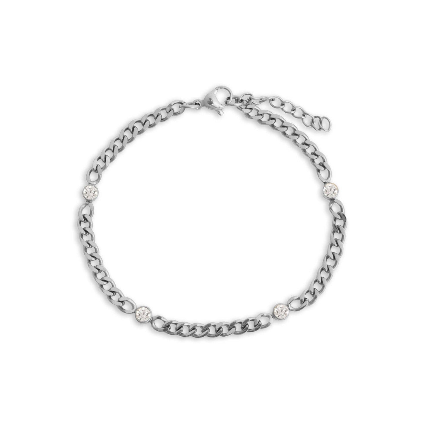 Bracelet de naissance en acier inoxydable