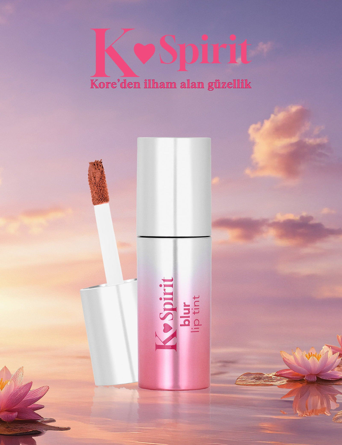 Flormar K-Spirit Blur Lip Tint Hydrating Matte Lipstick