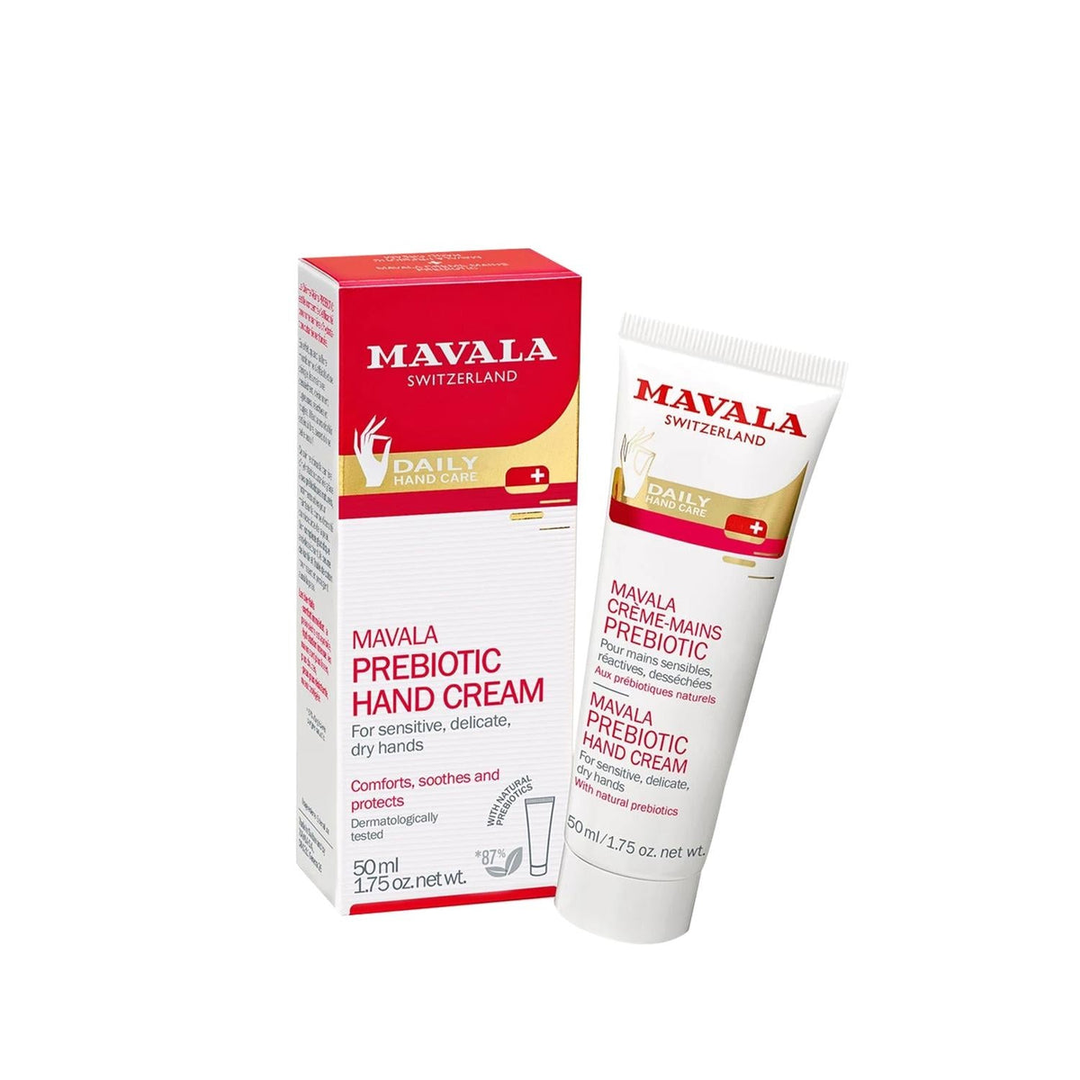 Mavala Prebiotic Hand Cream - 50ml - Moisturizing & Nourishing for Dry Hands