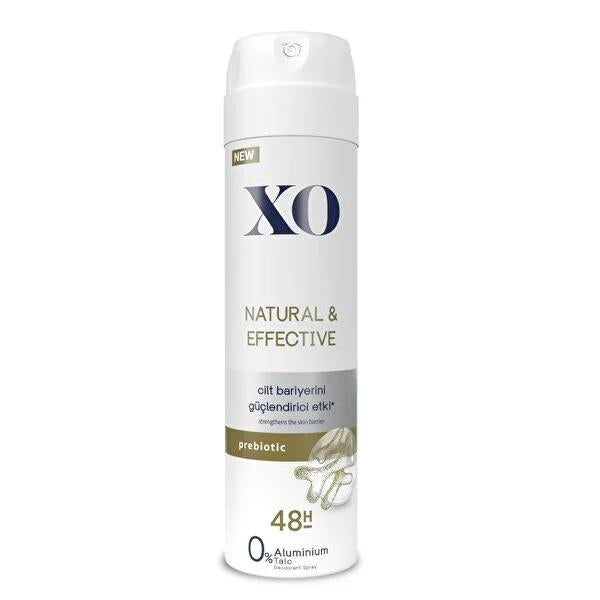 XO Natural&Effective Women Deodorant - 48 Hour Protection, Vegan & Recyclable Packaging