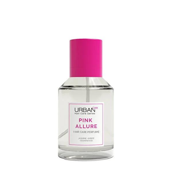 Urban Care Pink Allure Hair Perfume: Refreshing Jasmine, Amber & Cedarwood Scent - Long Lasting Fragrance, B5 Enriched