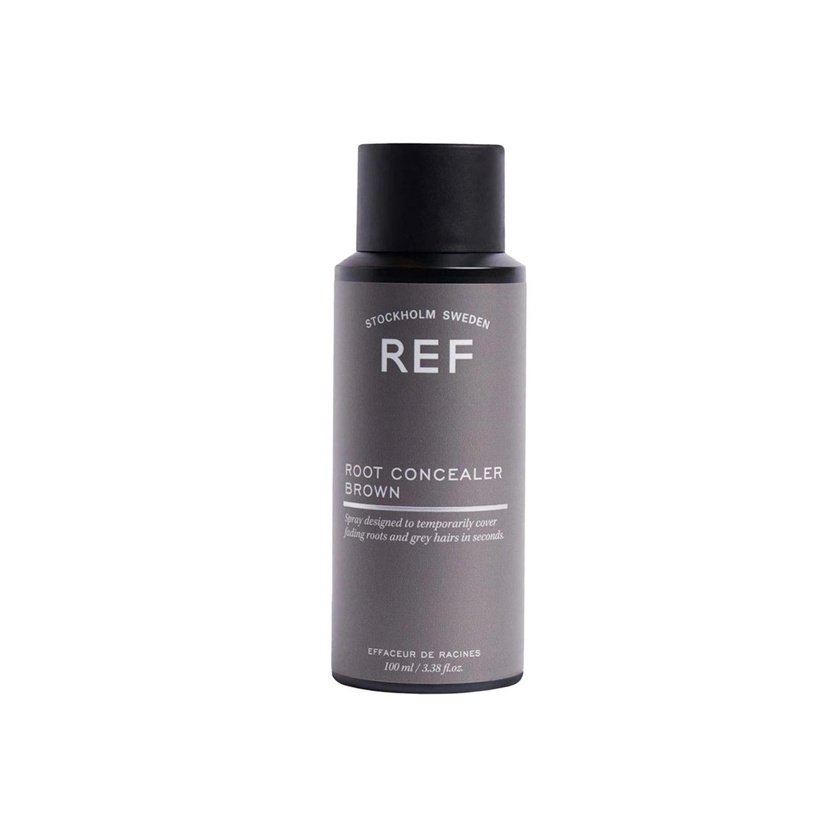 REF Hair Root Concealer Spray - Instant Brown Hair Color Touch-Up for Visible Roots & Gray Hair