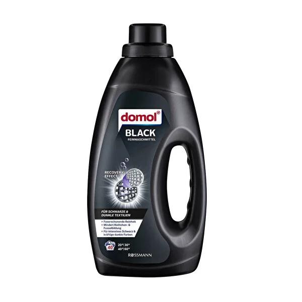 Domol Laundry Detergent for Black Clothes: Non-Fading, Color Protecting, Anti-Pilling - Keep Darks Vibrant. 40 Loads, 50.72 fl oz