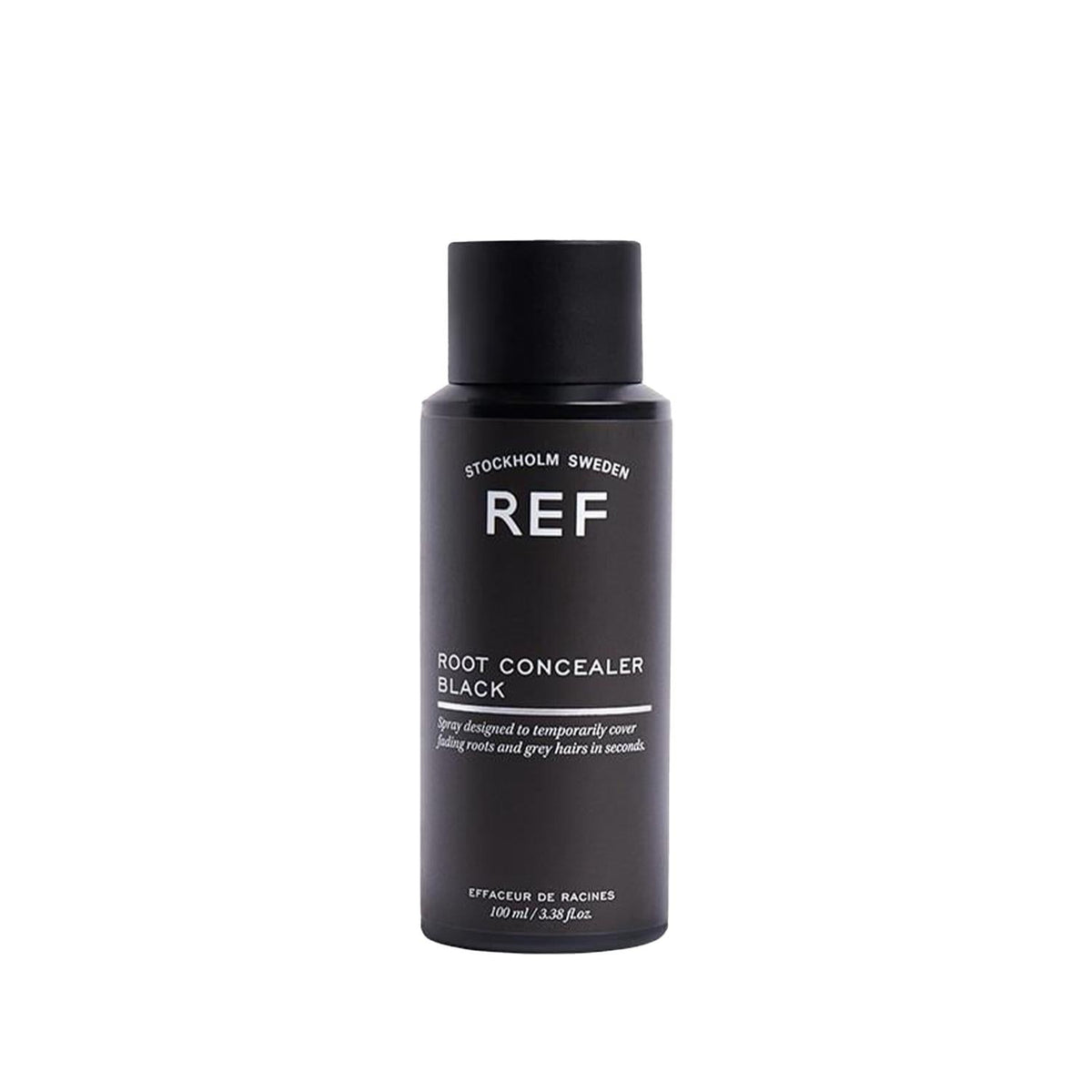 REF Root Concealer Spray - Instant Hair Root Touch-Up for Black Hair, 3.38 fl oz