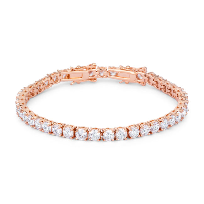 Avera Stylish Stackables Turquoise Crystal Gold Ring