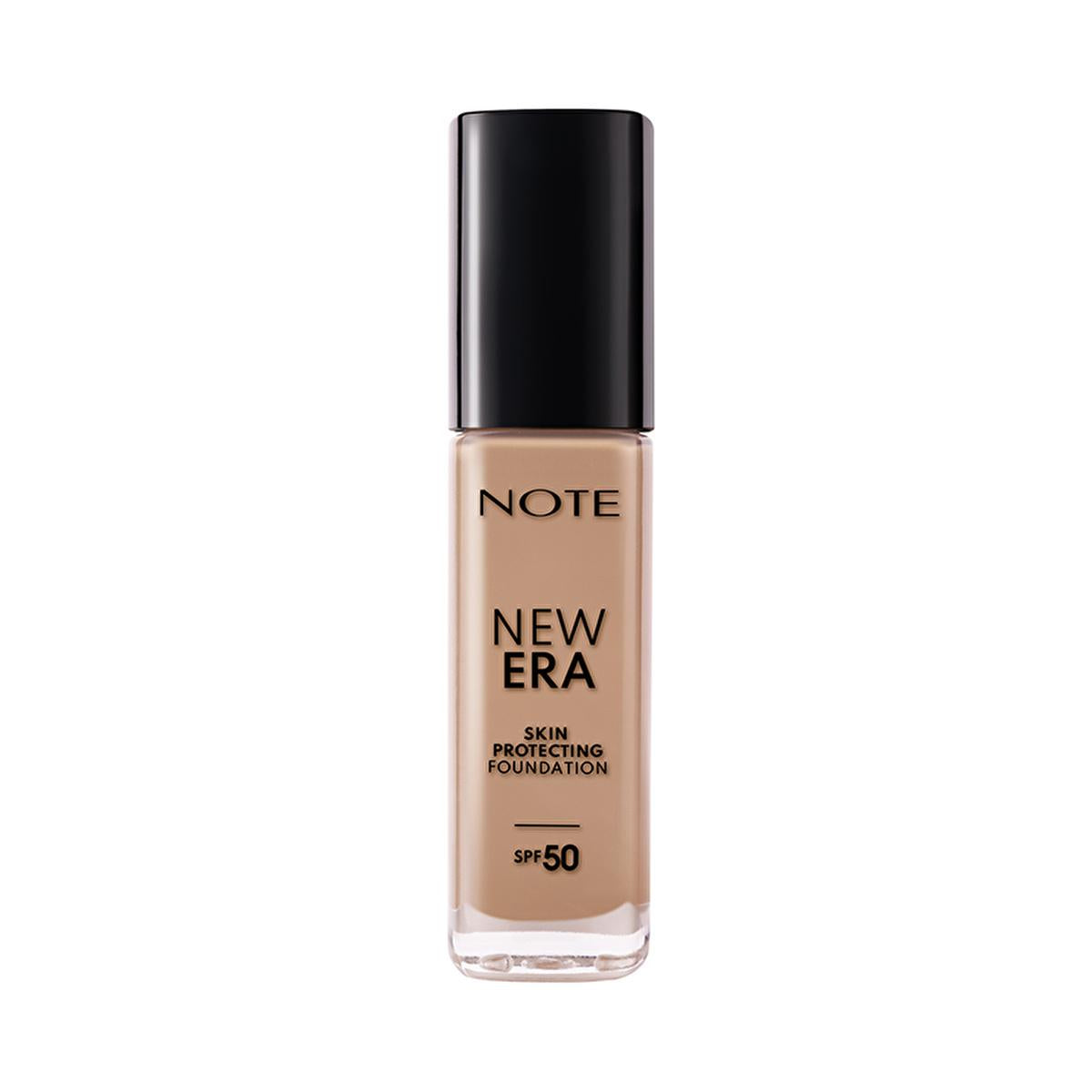 Note New Era Foundation Makeup with Skincare Benefits - High Coverage, SPF 50, Hydrating
