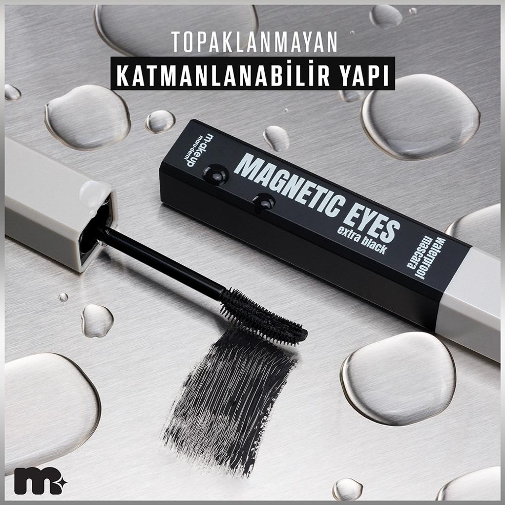 Maruderm Make Up Magnetic Eyes Waterproof Mascara Extra Black