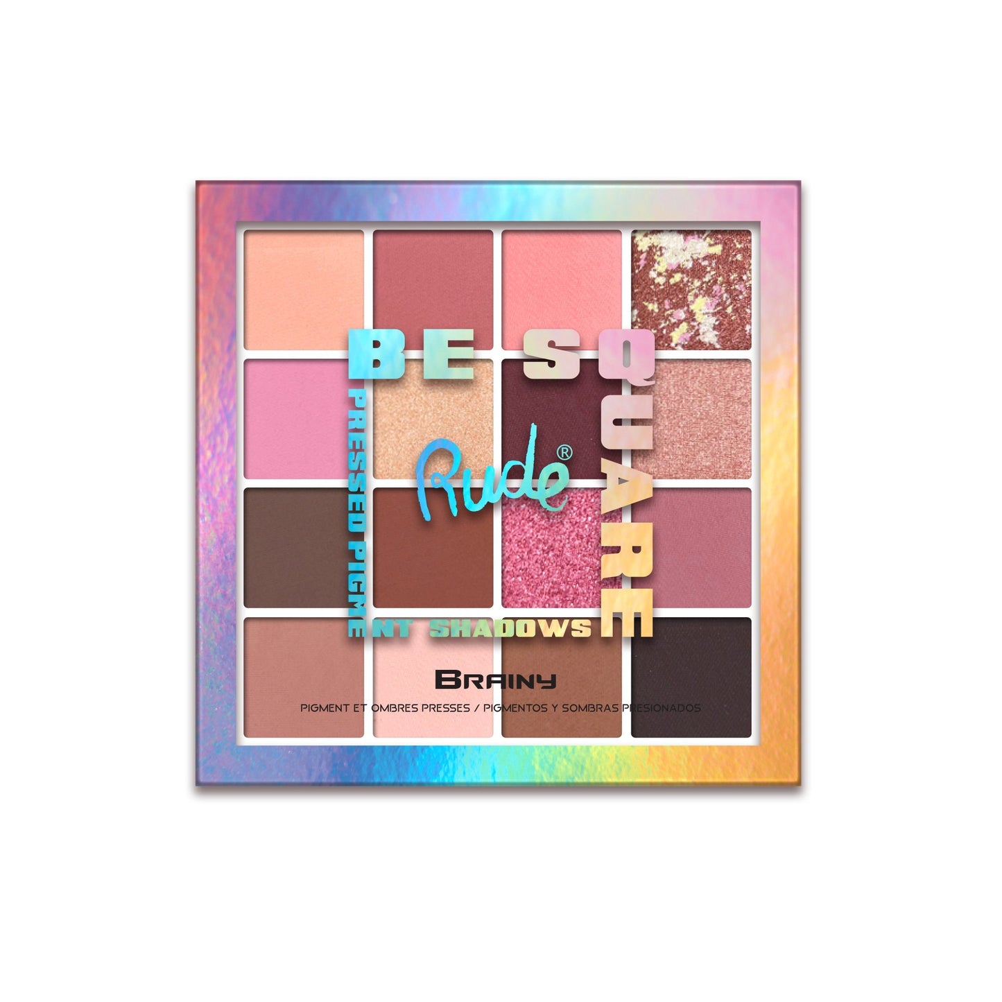 RUDE Be Square Pressed Pigments & Shadows
