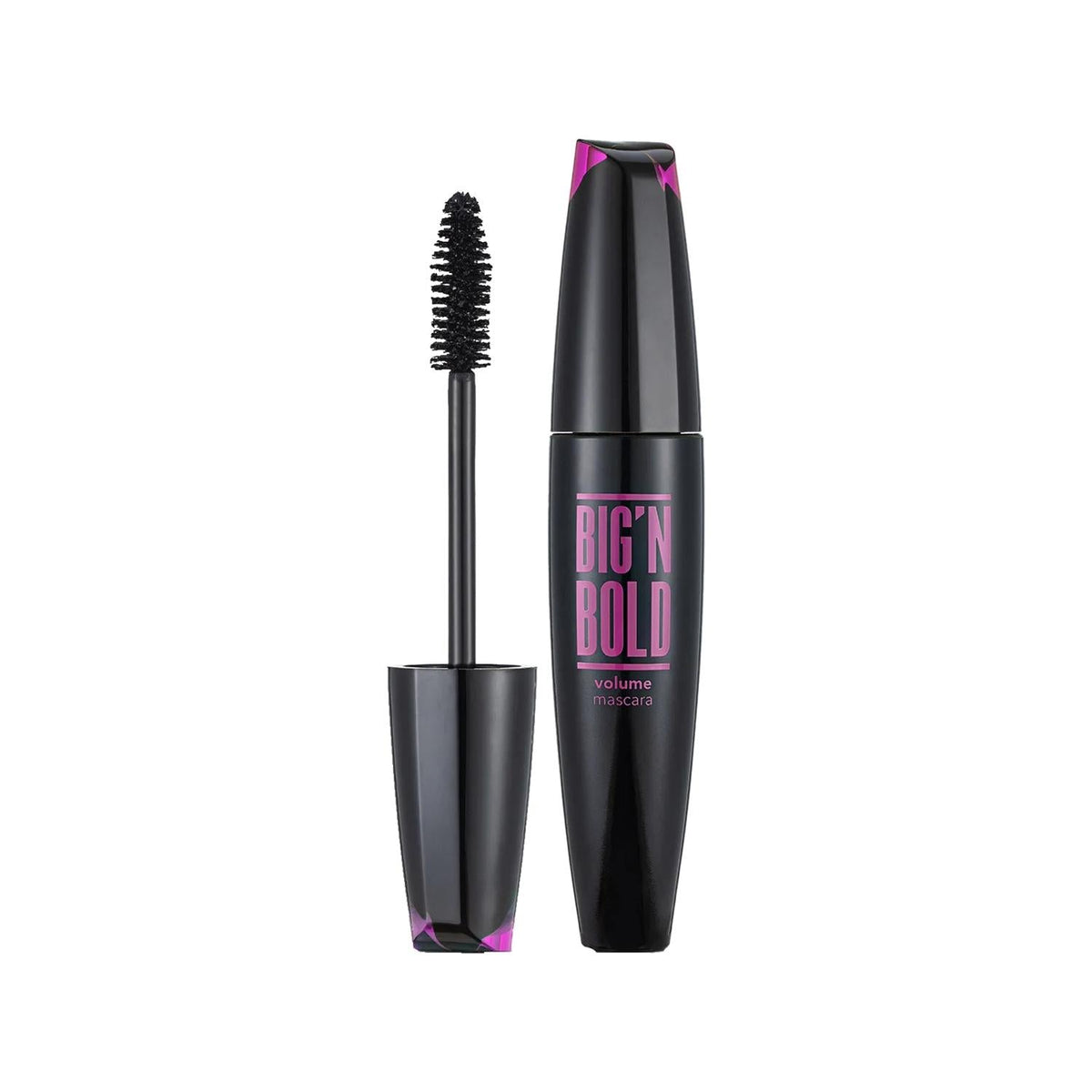 Flormar Big'n Bold Volume Mascara - 15ml Black, Volumizing & Lengthening for Dramatic Eyes