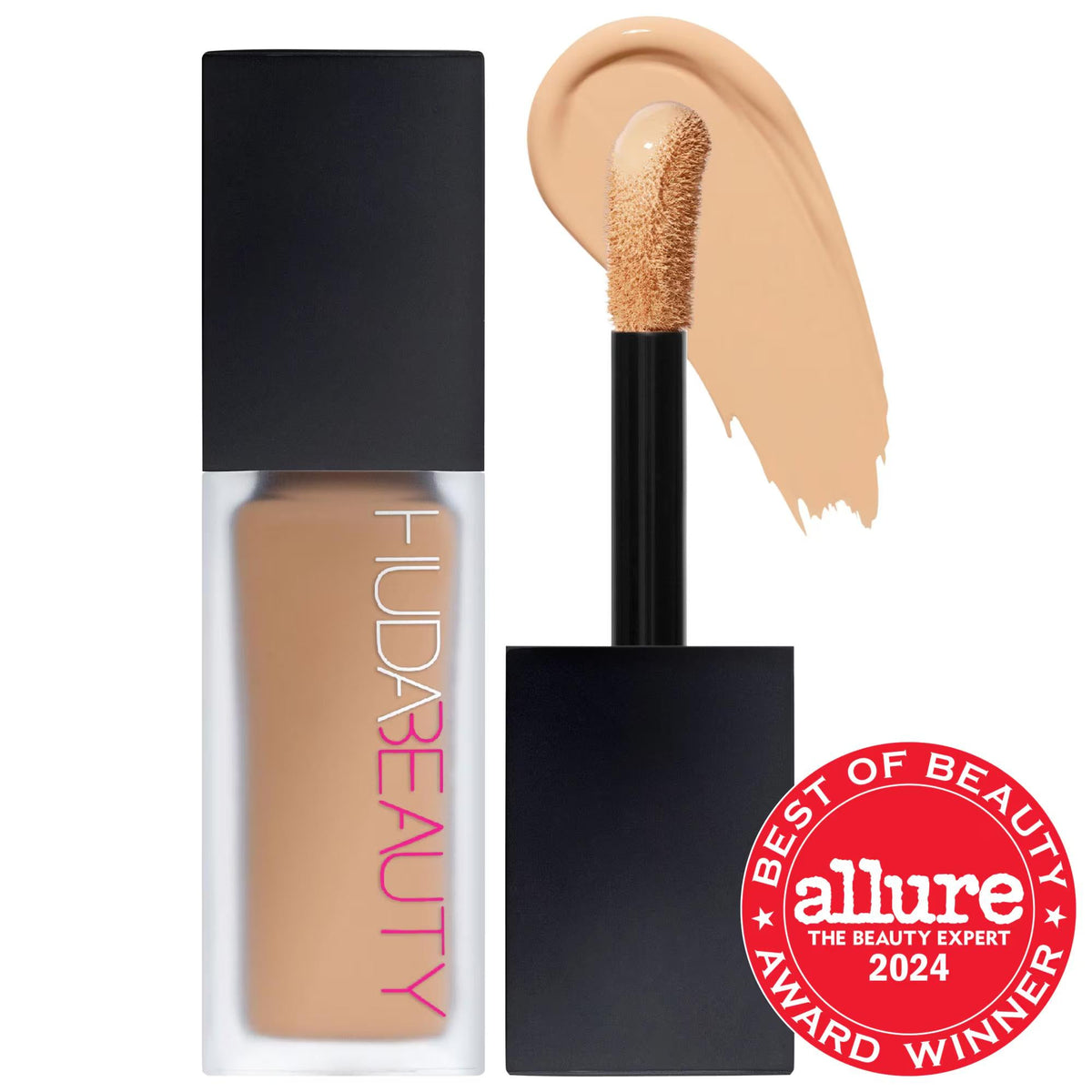 Huda Beauty #FauxFilter Waterproof Matte Concealer: Full Coverage, Vegan & Cruelty-Free - Long Lasting, Transfer-Proof, Brightens Dark Circles
