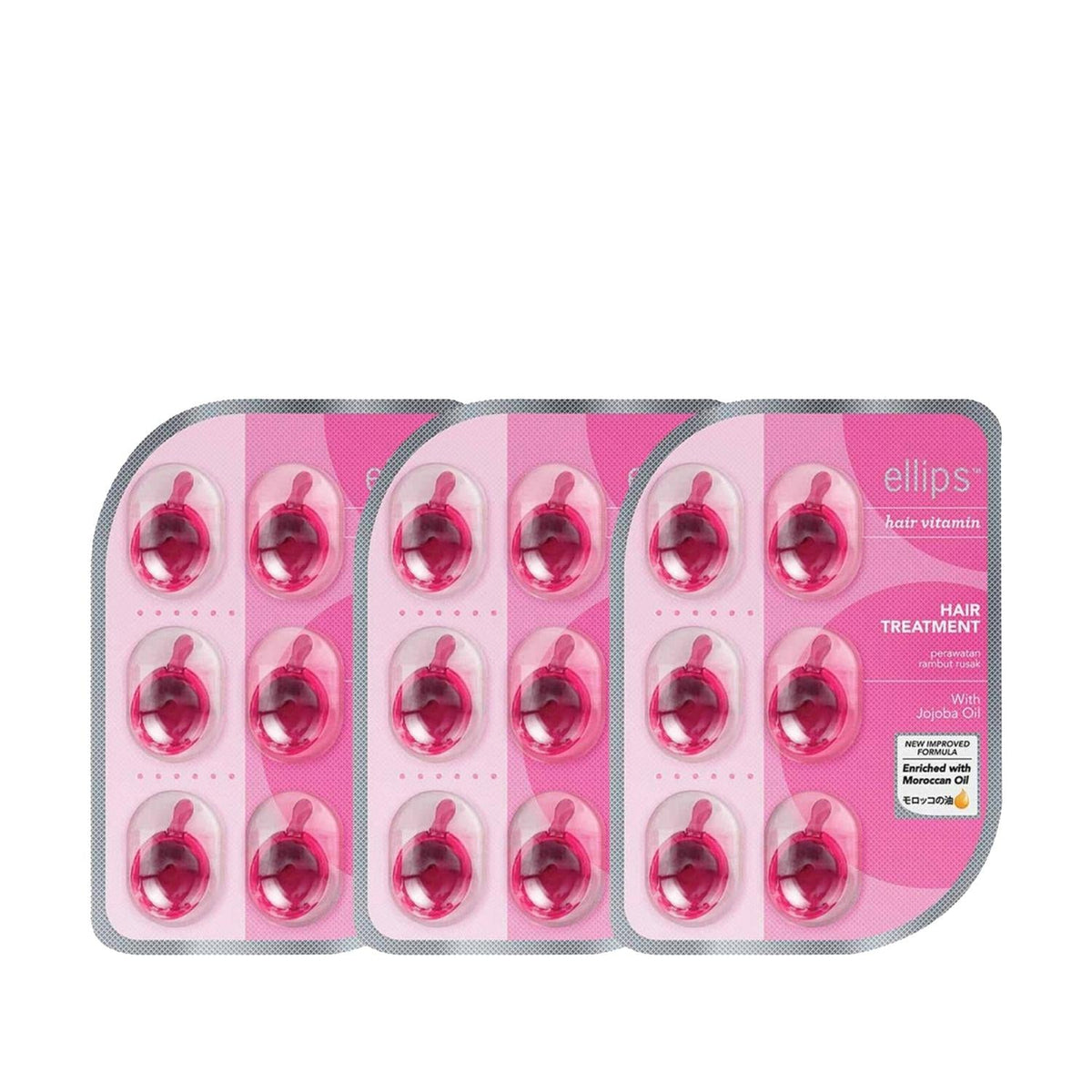 Ellips Vitamin Supplement Set - 3 Pack Nourishing Vitamins for Nutritional Support