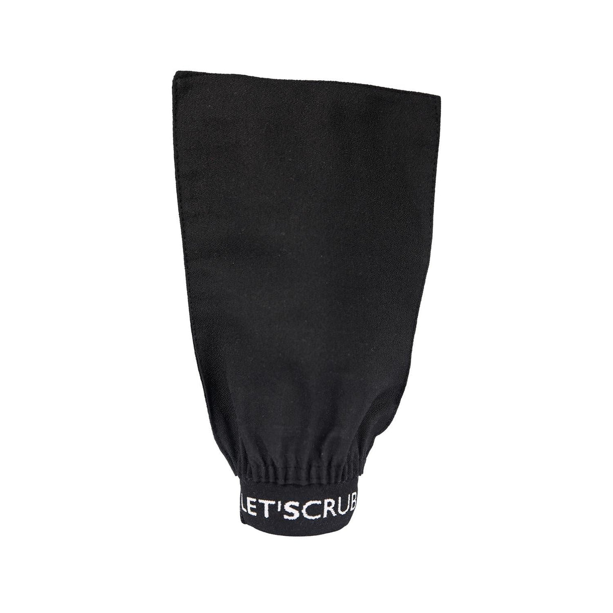 Let'scrub Elasticized Triangular Black Bath Bag - Convenient Bathing Essentials Organizer