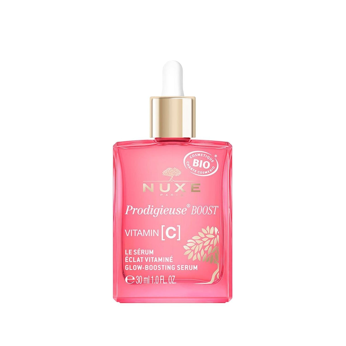 Nuxe Prodigieuse Boost: Vitamin C Glow Boosting Serum | Vegan Facial Serum for Fine Line Reduction & Radiant Skin
