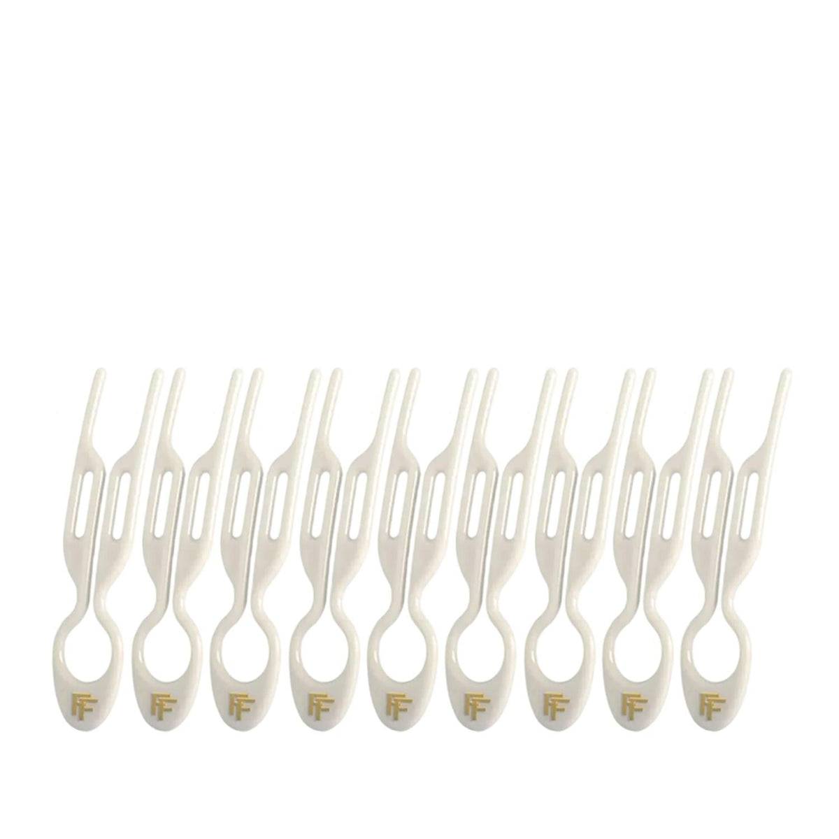 Fiona Franchimon No. 1 Hairpin Strong Hold Cream White 9 Pack