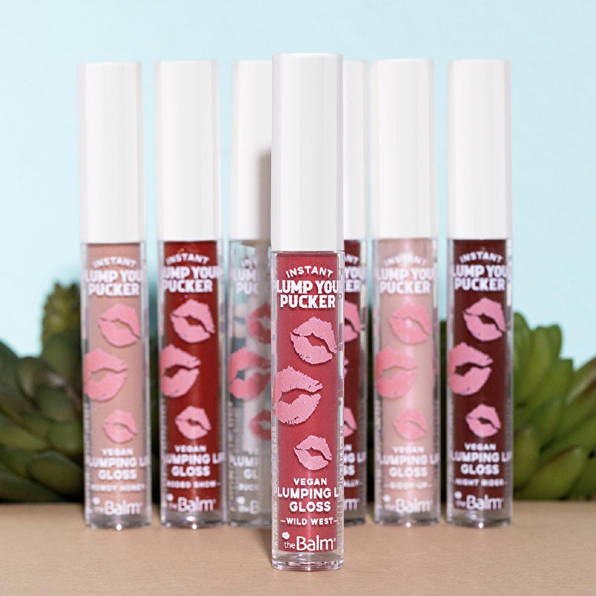 theBalm Instant Plump Your Pucker Lip Gloss: Volumizing, Hydrating, Non-Sticky Formula with Jojoba & Avocado Oil - Howdy Honey Shade