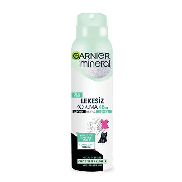 Garnier Antiperspirant Deodorant Spray - 48 Hour Protection, Stain-Free, Natural Mineral Formula