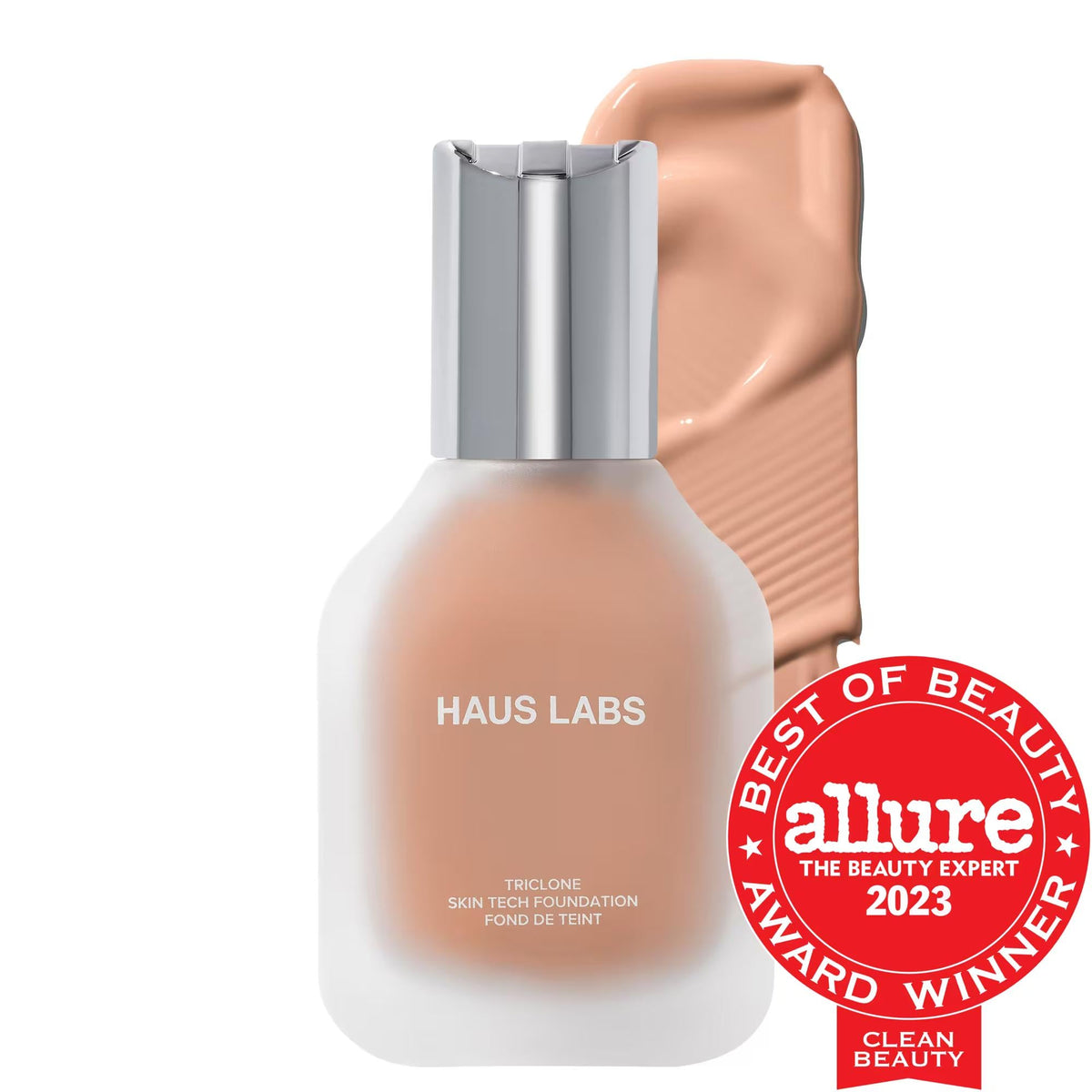Triclone Skin Tech: Medium Coverage Foundation for Sensitive Skin - Redness Reducing, Vegan & Cruelty-Free, Natural Finish
