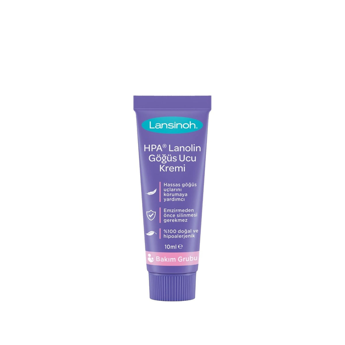 Lansinoh Nipple Cream for Breastfeeding Mothers: Soothes Sore & Cracked Nipples - Lanolin Balm for Pain Relief & Safe Baby Feeding - 0.34 fl oz