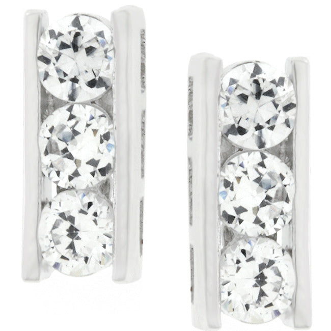 Avera Hematite Pearl Ribbon Bypass Half Pave Ring